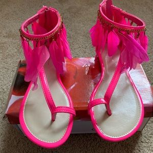 Fuchsia Sandals
